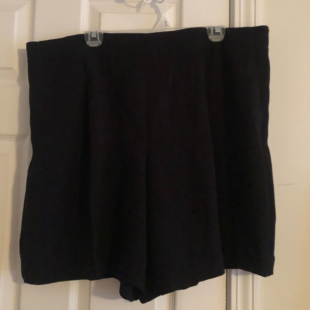 Loft black dress shorts